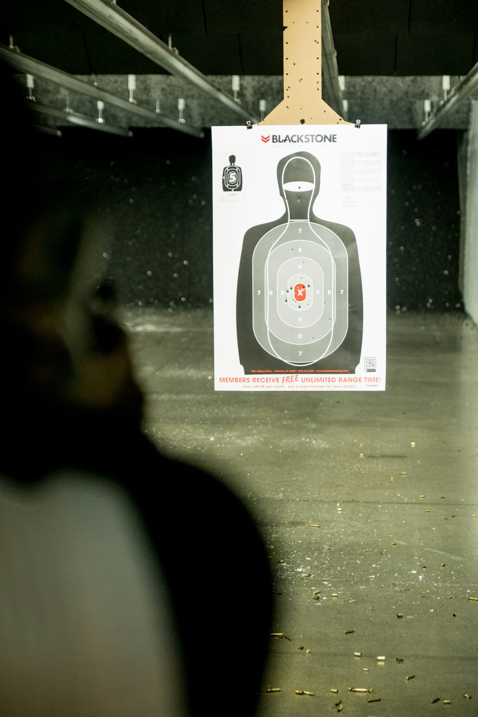 Tactical range target