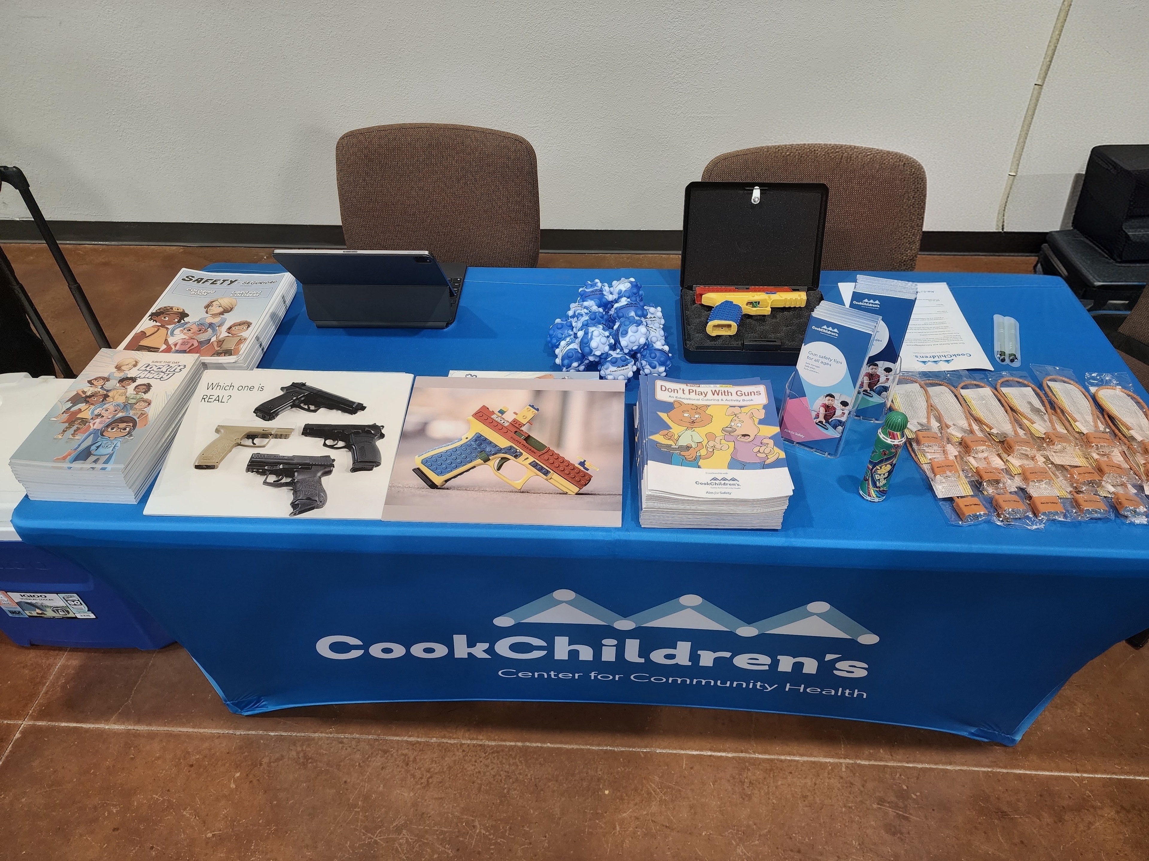 Gun safety education brochures for all ages